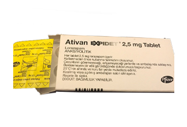 ATIVAN EXPIDET 2,5 MG 20 TABLET